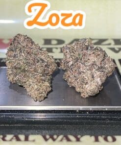 ZOZA 3.5g INDICA 37%THC EXOTIC SMALL BATCH NEW 7/16