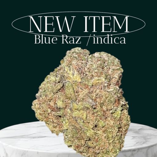 BLUE RAZ 28GRAMS  QUARTER 28%THC INDICA 🔥🔥 - Image 2