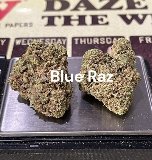 BLUE RAZ 28GRAMS  QUARTER 28%THC INDICA 🔥🔥 - Image 4