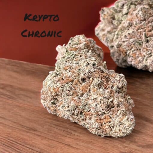 KRYPTO CHRONIC 3.5grams HYBRID 31%THC (Compound Genetics) - Image 2