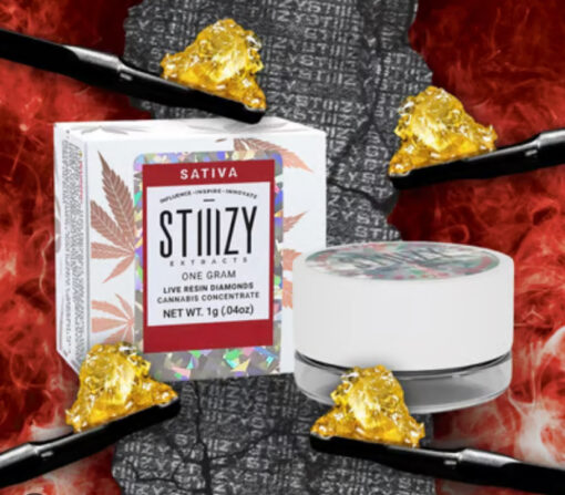 STIIIZY LIVE RESIN DIAMONDS SAUCE 1gram *choose strains in person * - Image 2