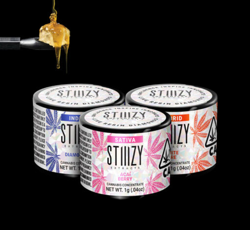 STIIIZY LIVE RESIN DIAMONDS SAUCE 1gram *choose strains in person *