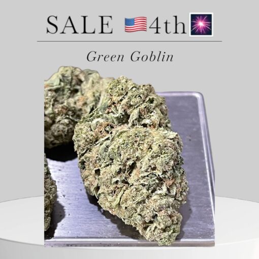 GREEN GOBLIN 7GRAMS QUARTER 28%%THC SATIVA 🇺🇸🎆4thJULY🇺🇸🎆SALE - Image 3