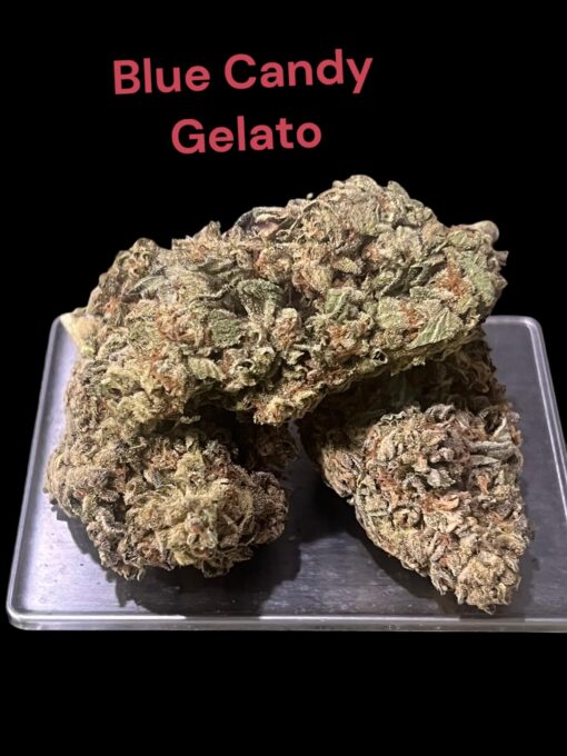 BLUE CANDY GELATO 7GRAMS QUARTER 28%THC SALE