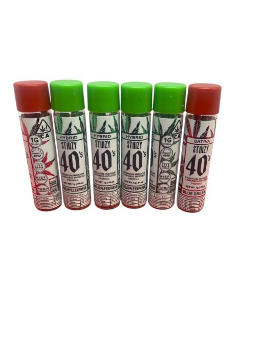 STIIIZY 40S 1 gram INFUSED PREROL OIL KIEF ON SALE /HYBRiD/SATIVA