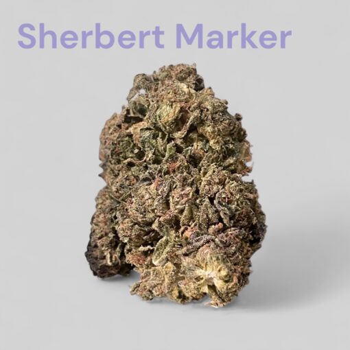 SHERBERT x MARKER 28grams OZ ON SALE 26%THC INDiCA