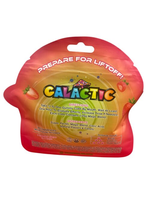 GALACTIC MUSHROOM 🍄 GUMMIES 5G MICRODOSING 20Gummies - Image 4