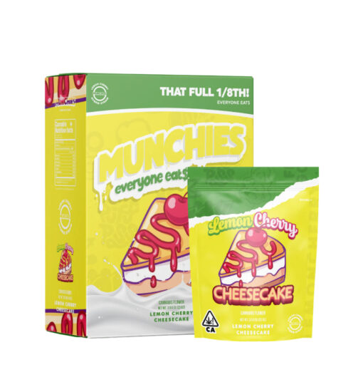 LEMON CHERRY CHEESECAKE 3.5G HYBRID MUNCHiES 🔥🔥