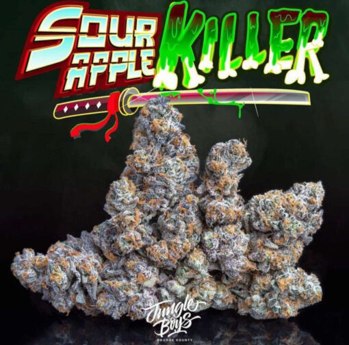 SOUR APPLE KILLER 3.5g (jungle boys) SATIVA - Image 3