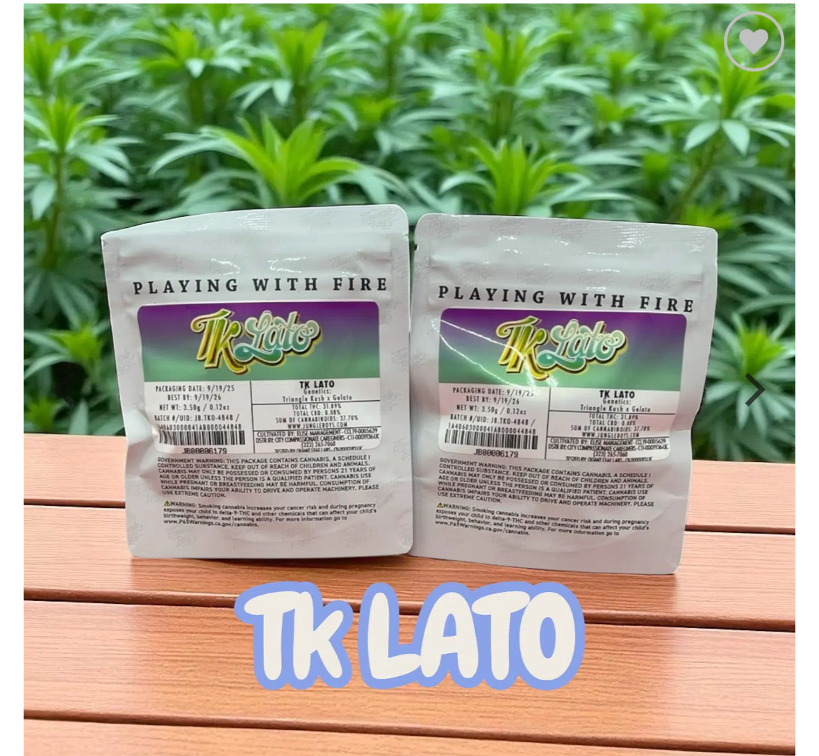 TK LATTO 3.5g HYBRID (jungle boys) 🔥🔥