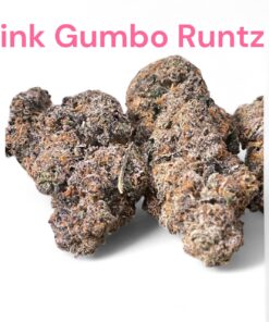 PINK GUMBO RUNTZ 28grams Oz 37%THC INDICA EXOTICS 🔥🔥🔥