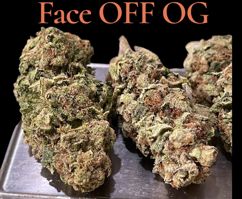 FACE OFF OG 28grams OZ SALE  INDICA 25%THC SALE